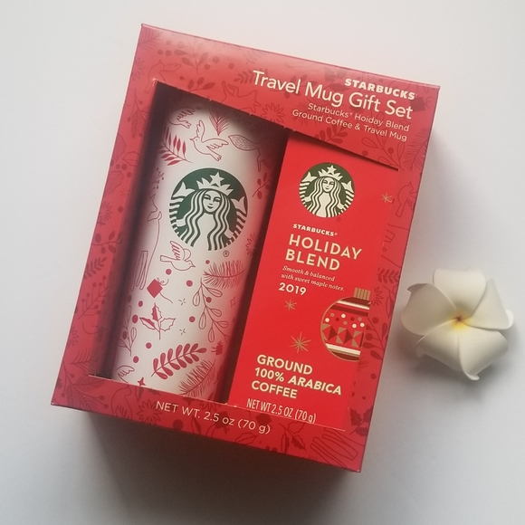 Starbucks Other - STARBUCKS TRAVEL MUG HOLIDAY EDITION